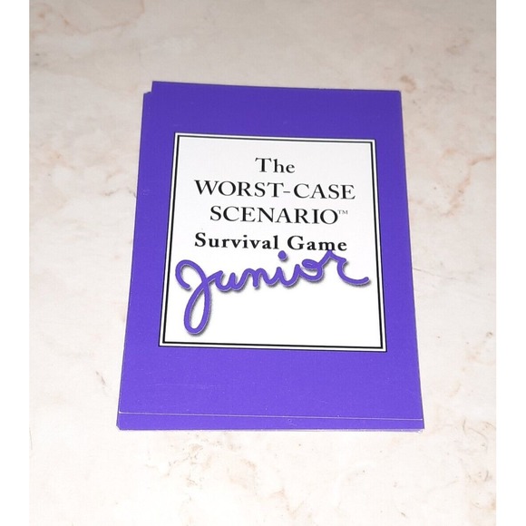 The Worst Case Scenario Survival Junior Game Replacement Pieces CANDLE CARDS - Picture 2 of 2